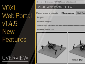 VOXL Web Portal v1.4.5 New Features and QOL Improvements